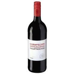 Sonstiges Dornfelder Spätburgunder Qualitätswein Halbtrocken 12,5 % Vol 1 Liter