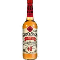Sonstiges Capt'n Jack Rum 40,0 % Vol 0,7 Liter