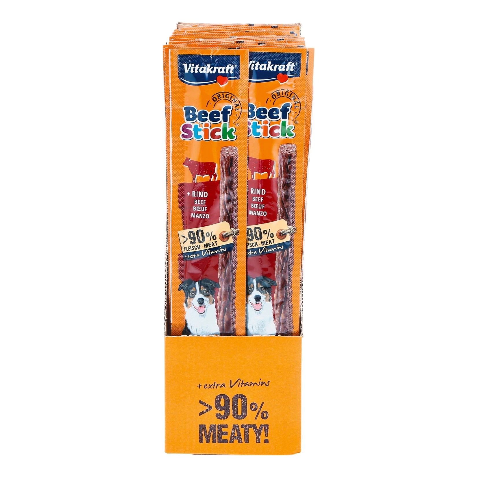 Vitakraft Hundefutter Beef Stick Rind 12 G, 50er Pack 3 Vitakraft Hundefutter Beef Stick Rind 12 G, 50er Pack