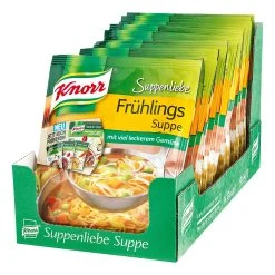 Knorr Suppenliebe Frühlingssuppe Ergibt 0,75 Liter, 14er Pack