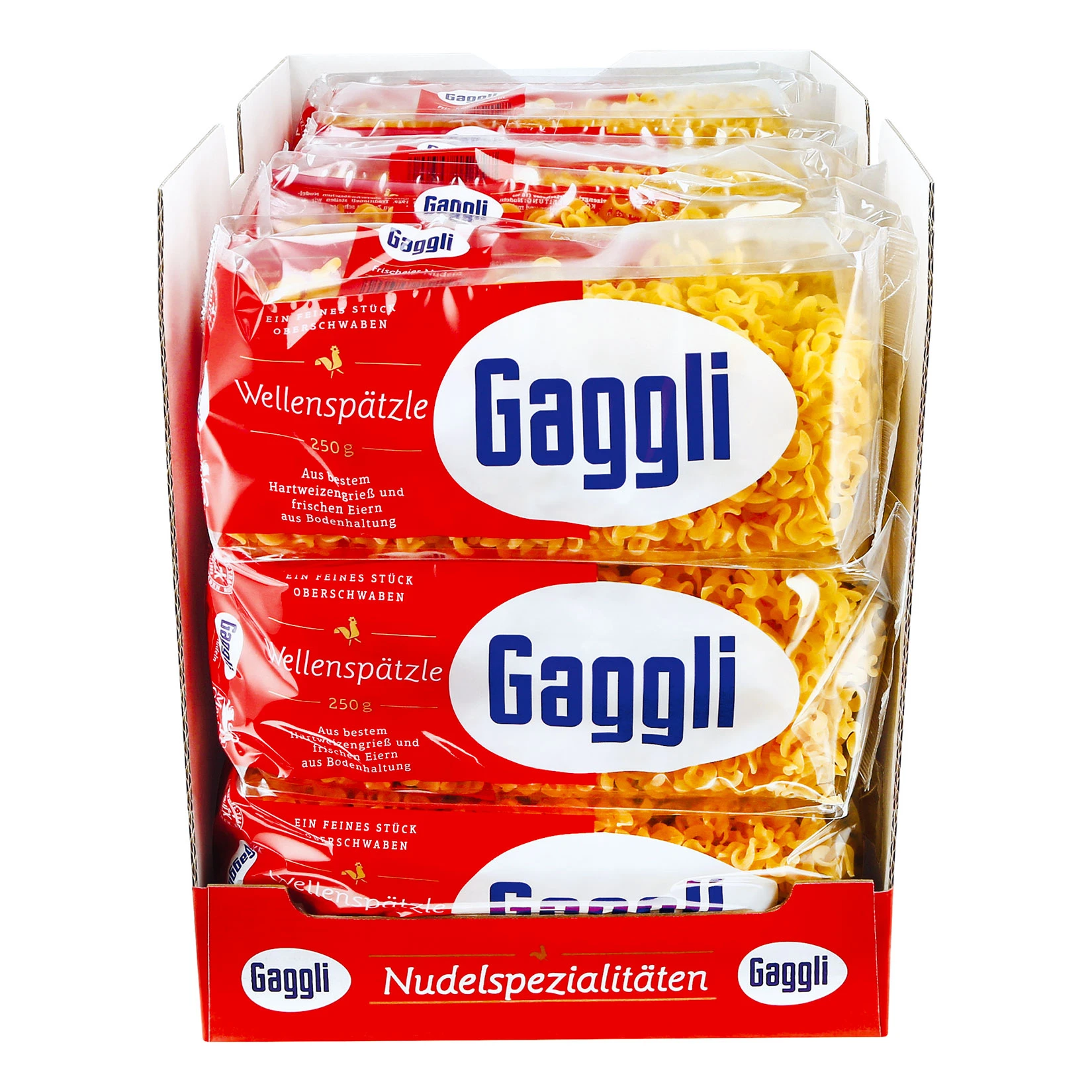 Gaggli Wellenspätzle 250 G, 18er Pack 3 Gaggli Wellenspätzle 250 G, 18er Pack