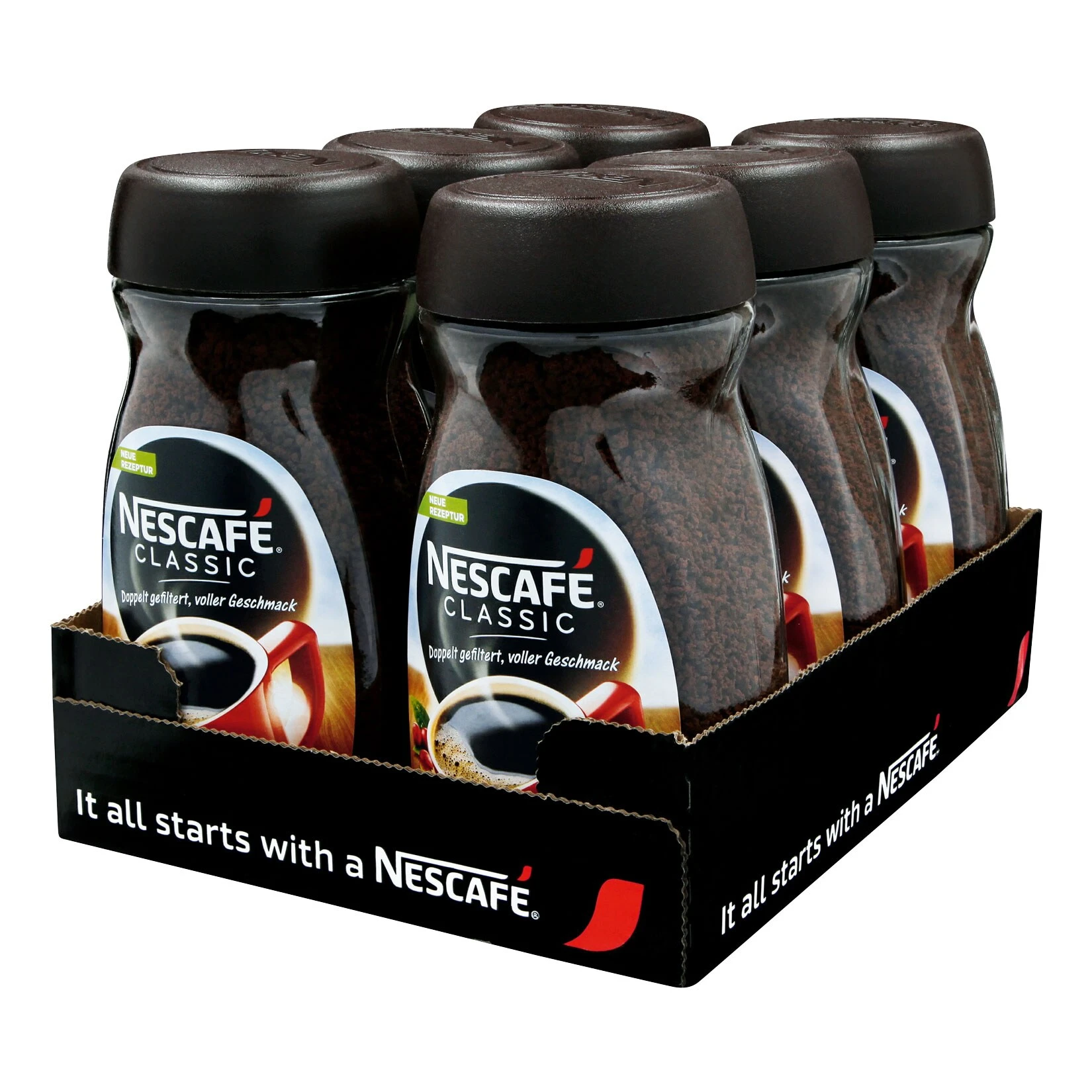Nescafé® Nestle Nescafe Classic 200 G, 6er Pack 3 Nescafé® Nestle Nescafe Classic 200 G, 6er Pack