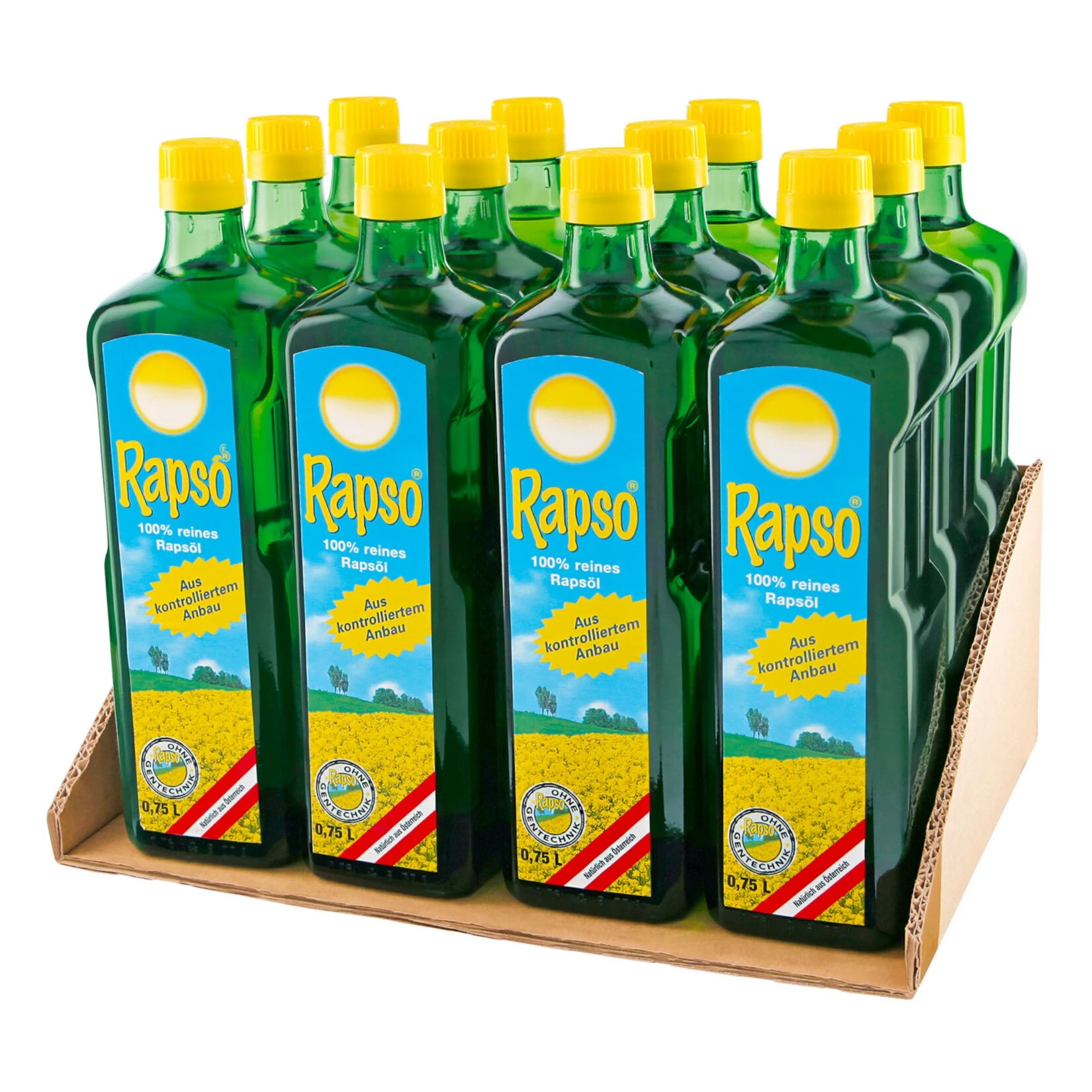 Rapso Rapsöl 750 Ml, 12er Pack 3 Rapso Rapsöl 750 Ml, 12er Pack