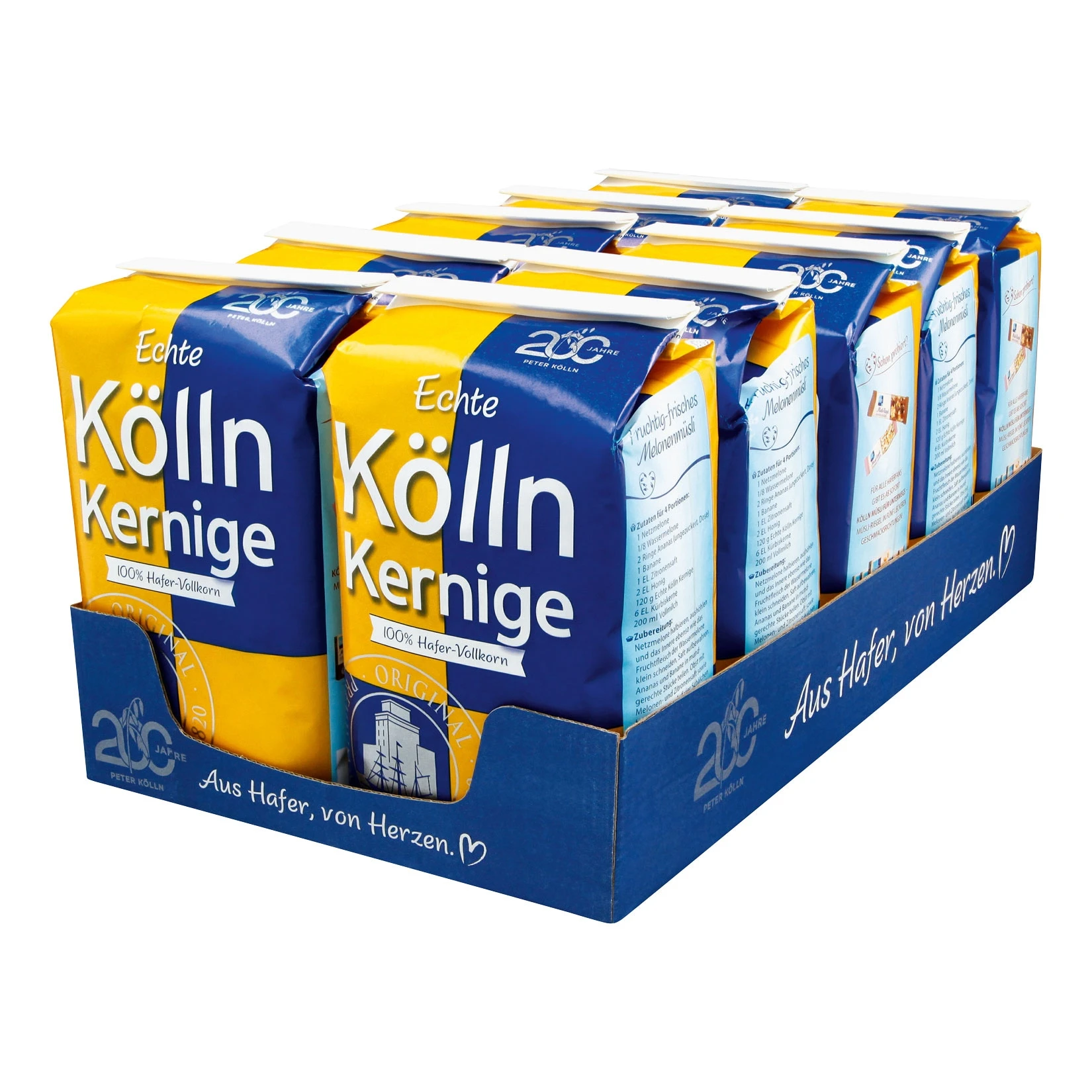Kölln Haferflocken Kernig 500 G, 10er Pack 3 Kölln Haferflocken Kernig 500 G, 10er Pack