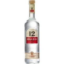 Sonstiges 12 Ouzo 38,0 % Vol 0,7 Liter