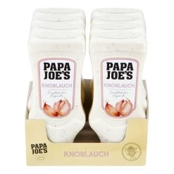 Papa Joes Knoblauch Sauce 300 Ml, 8er Pack