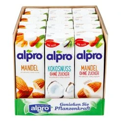 Alpro Drink 1 Liter, Verschiedene Sorten, 12er Pack