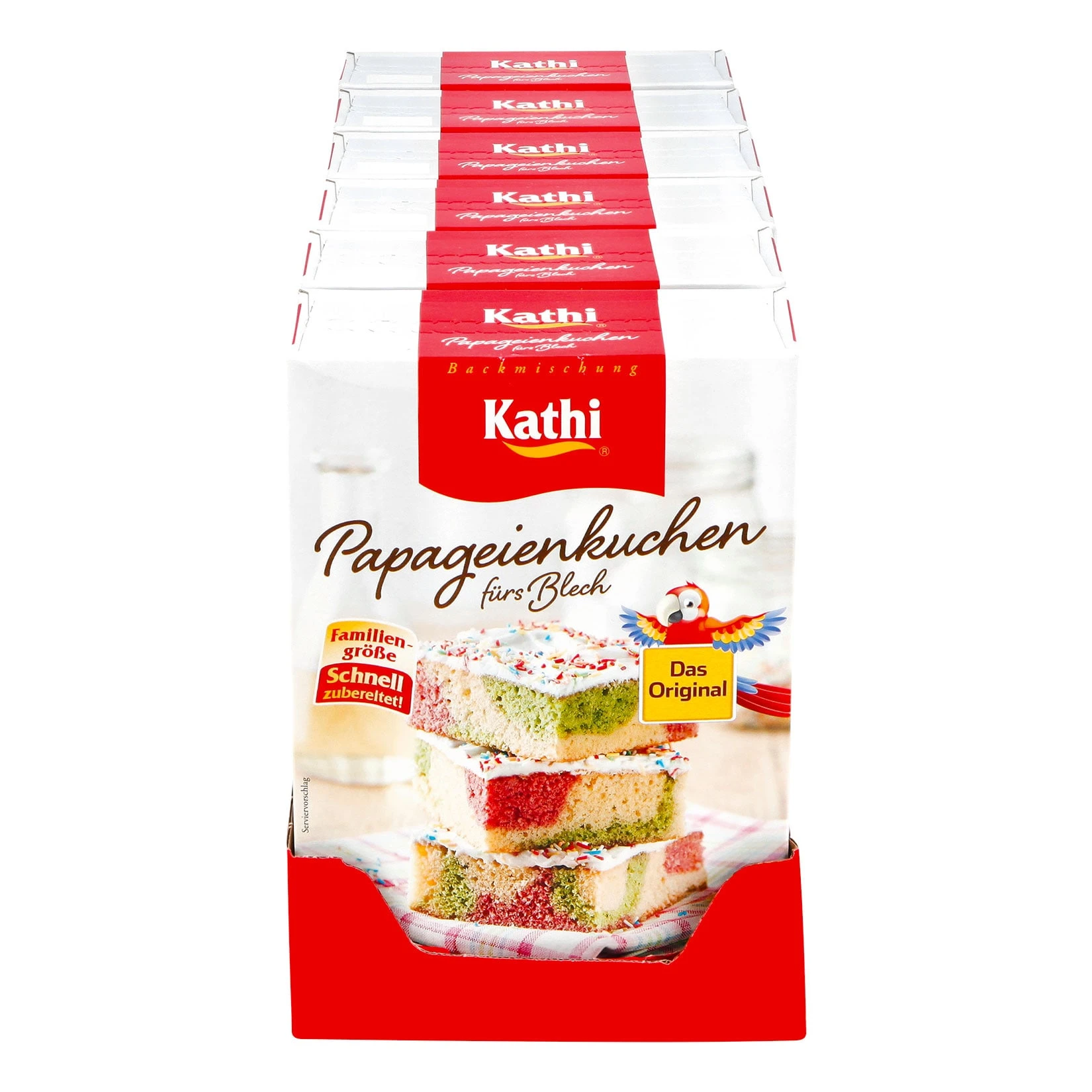 Kathi Papageienkuchen 840 G, 6er Pack 3 Kathi Papageienkuchen 840 G, 6er Pack
