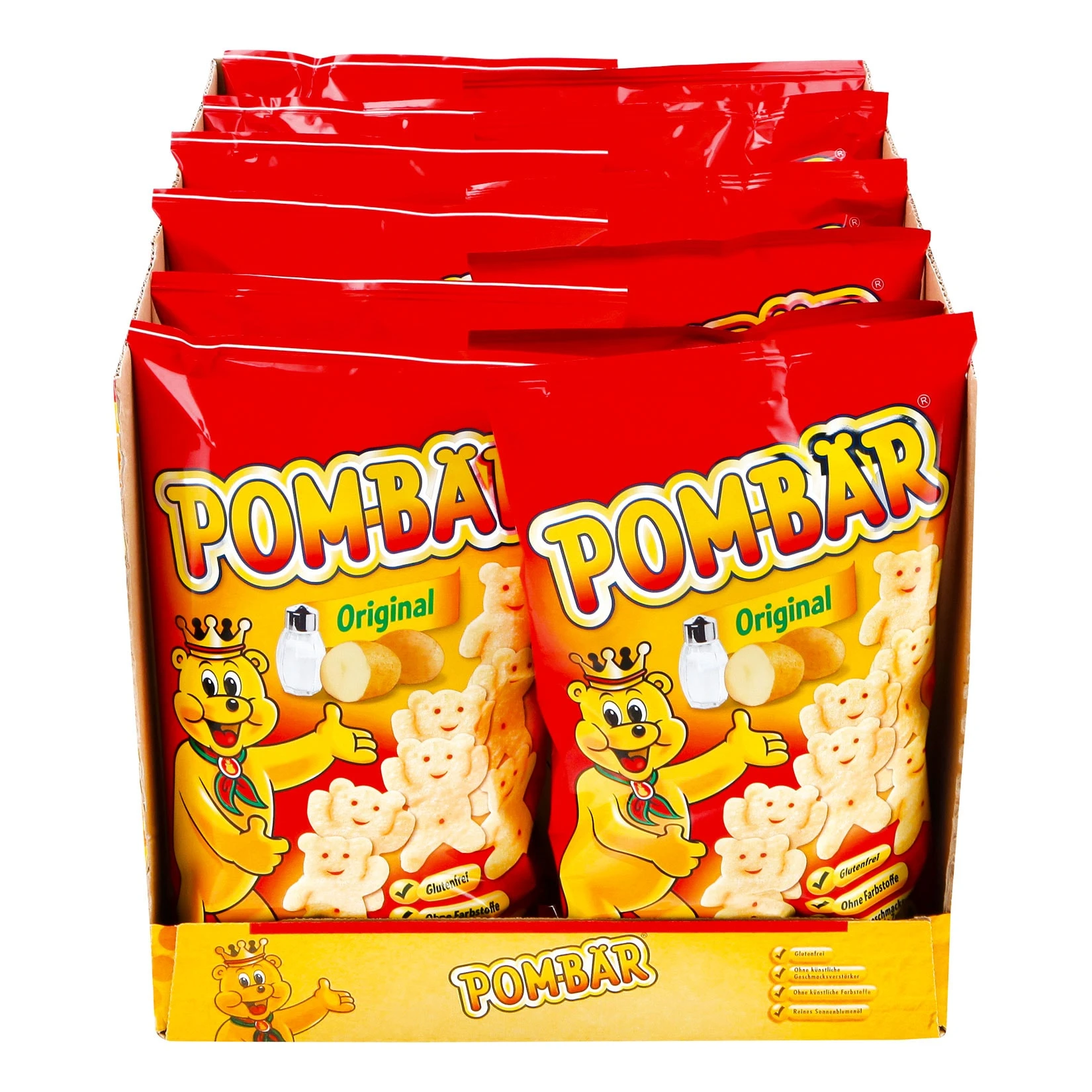 Funny-Frisch Pom-Bär Original 75 G, 12er Pack 3 Funny-Frisch Pom-Bär Original 75 G, 12er Pack