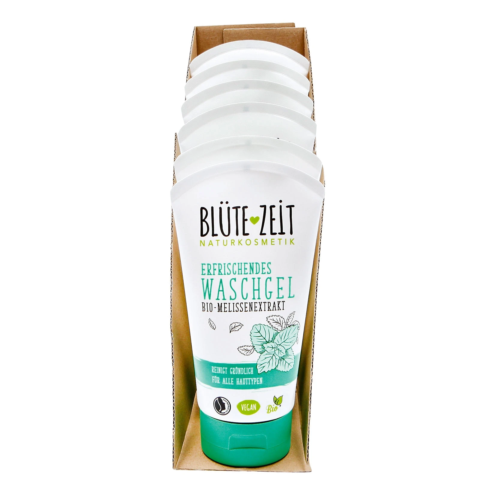 Blütezeit BLÜTE-ZEIT Waschgel Melisse 150 Ml, 6er Pack 3 Blütezeit BLÜTE-ZEIT Waschgel Melisse 150 Ml, 6er Pack