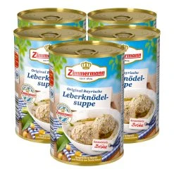 Sonstiges Zimmermann Leberknödel-Suppe 400 Ml, 5er Pack