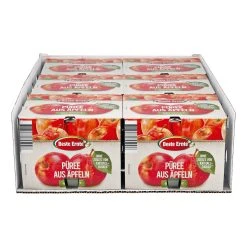 Beste Ernte Püree Aus Äpfeln Ohne Zuckerzusatz 800 G, 6er Pack