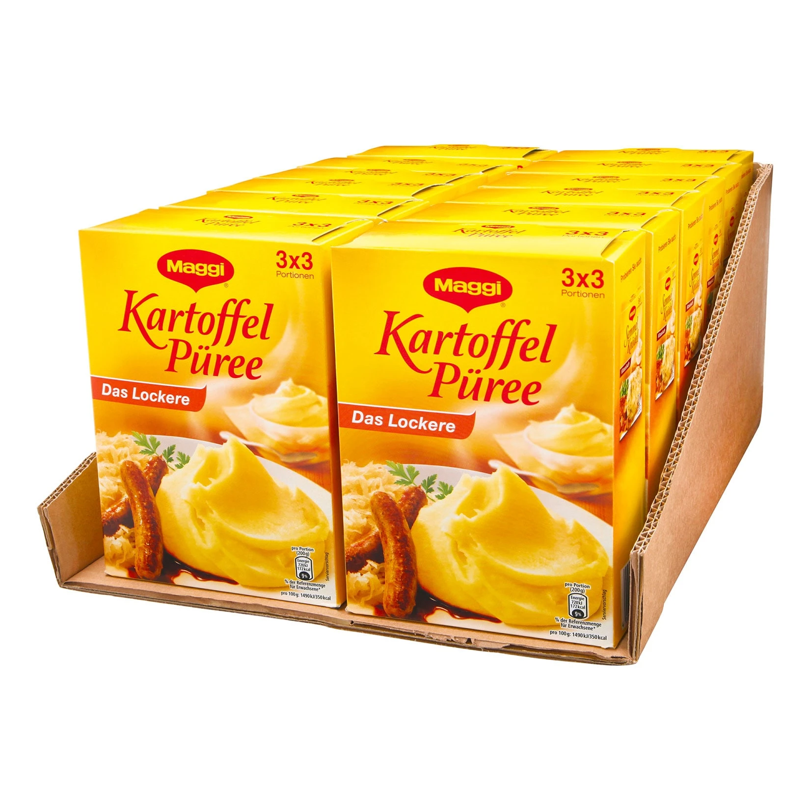 Maggi Kartoffel Püree Für 3 X 500 Ml Flüssigkeit, 12er Pack 3 Maggi Kartoffel Püree Für 3 X 500 Ml Flüssigkeit, 12er Pack