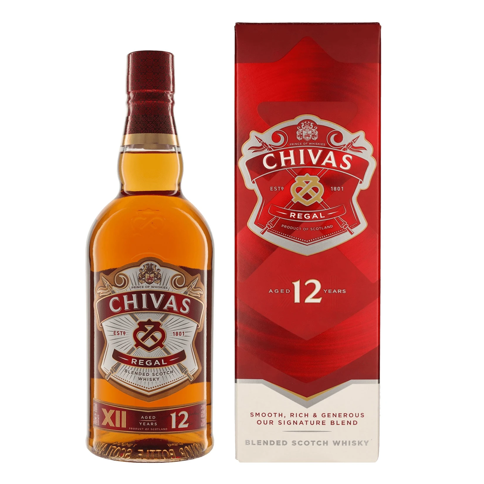 Chivas Regal 12 Jahre Whisky 40,0 % Vol 0,7 Liter 3 Chivas Regal 12 Jahre Whisky 40,0 % Vol 0,7 Liter