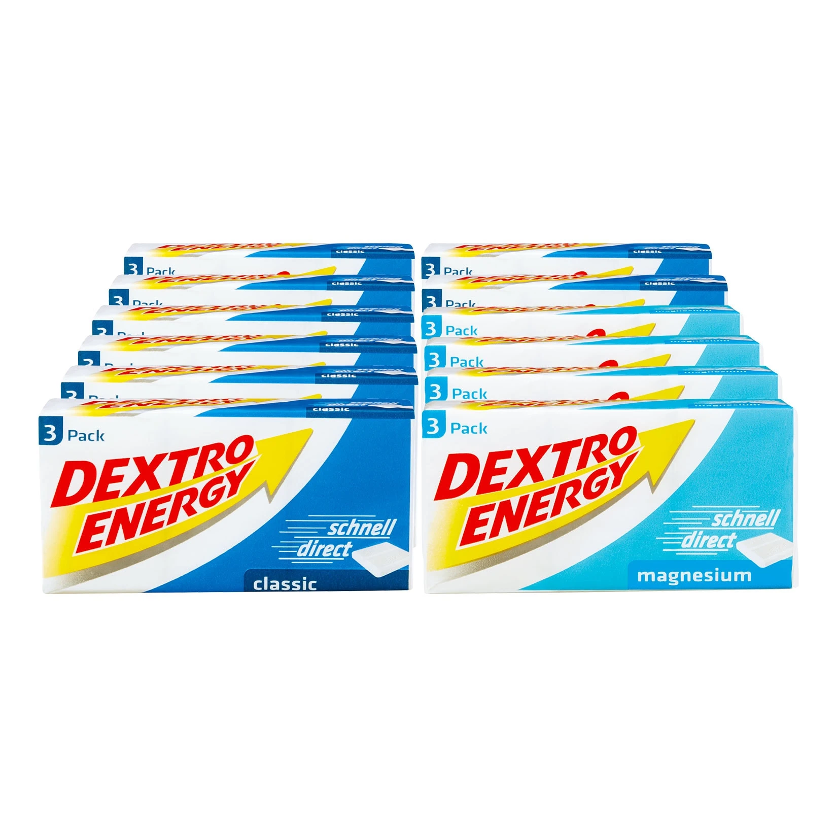 Dextro Energy Würfel Verschiedene Sorten 138 G, 12er Pack 3 Dextro Energy Würfel Verschiedene Sorten 138 G, 12er Pack