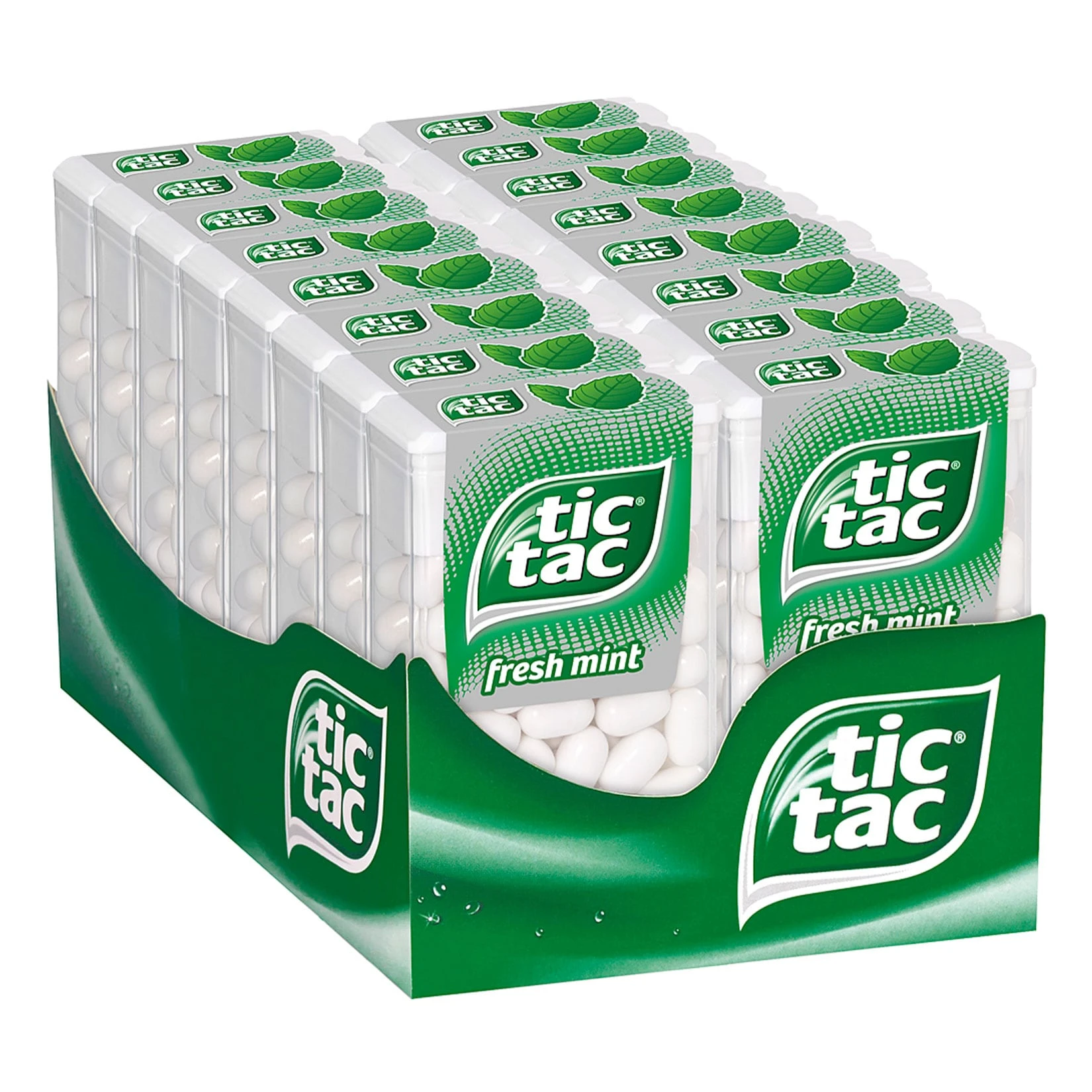 Ferrero Tic Tac Mint 49 G, 16er Pack 3 Ferrero Tic Tac Mint 49 G, 16er Pack