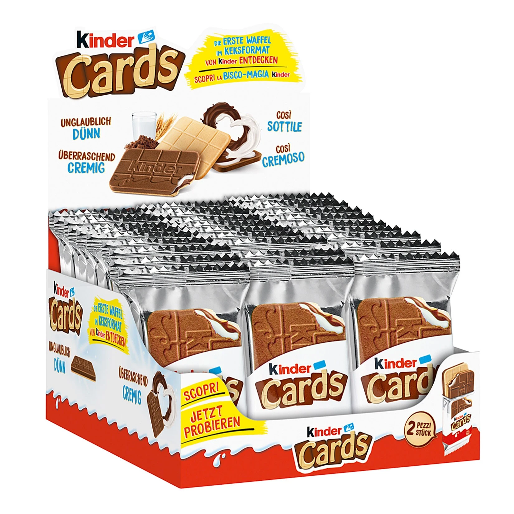 Kinder Cards 25,6 G, 30er Pack 3 Kinder Cards 25,6 G, 30er Pack