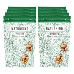 NATURKIND Bio Pistazien 150 G, 8er Pack