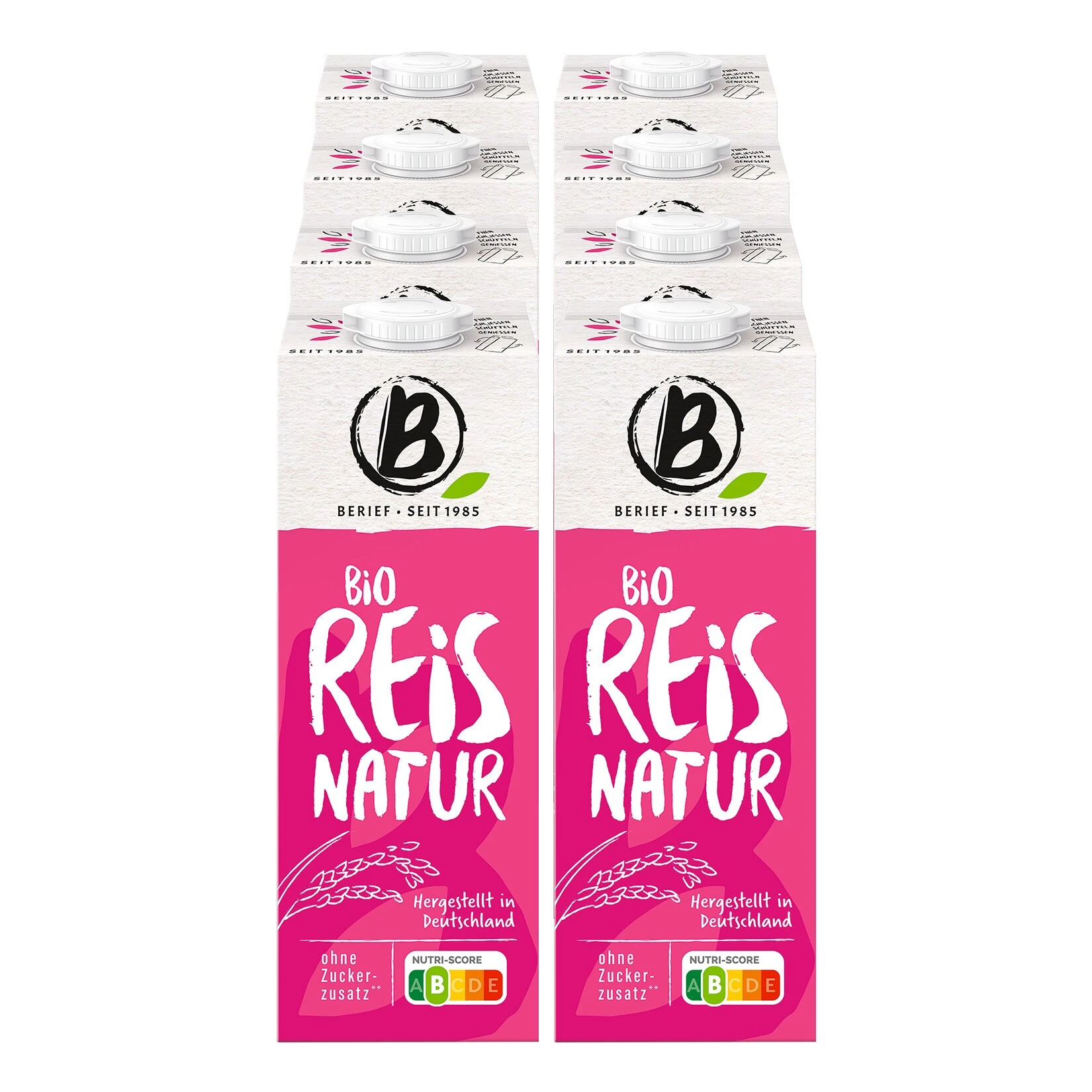 Berief Bio Reis Drink Natur 1 Liter, 8er Pack 3 Berief Bio Reis Drink Natur 1 Liter, 8er Pack