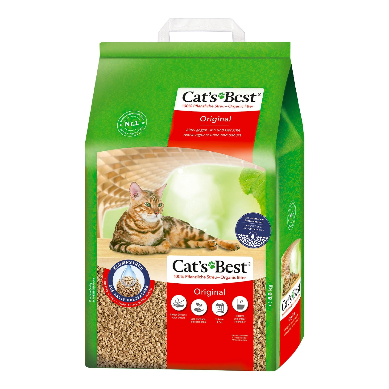 Sonstiges Cat's Best Original Katzenstreu 20 Liter 3 Sonstiges Cat's Best Original Katzenstreu 20 Liter