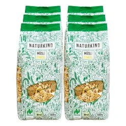 NATURKIND Bio Dinkel Müsli 500 G, 6er Pack