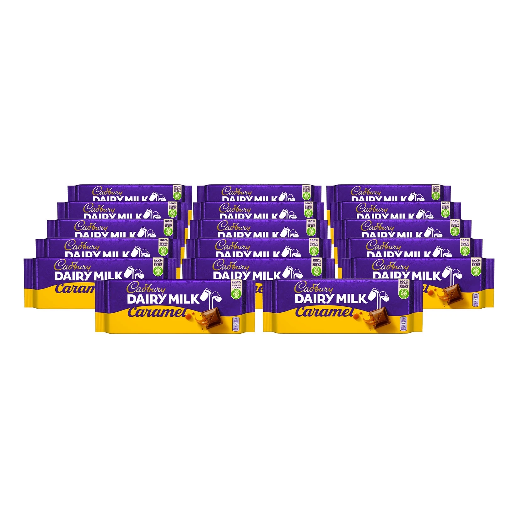Cadbury Milk Caramel 180 G, 17er Pack 3 Cadbury Milk Caramel 180 G, 17er Pack