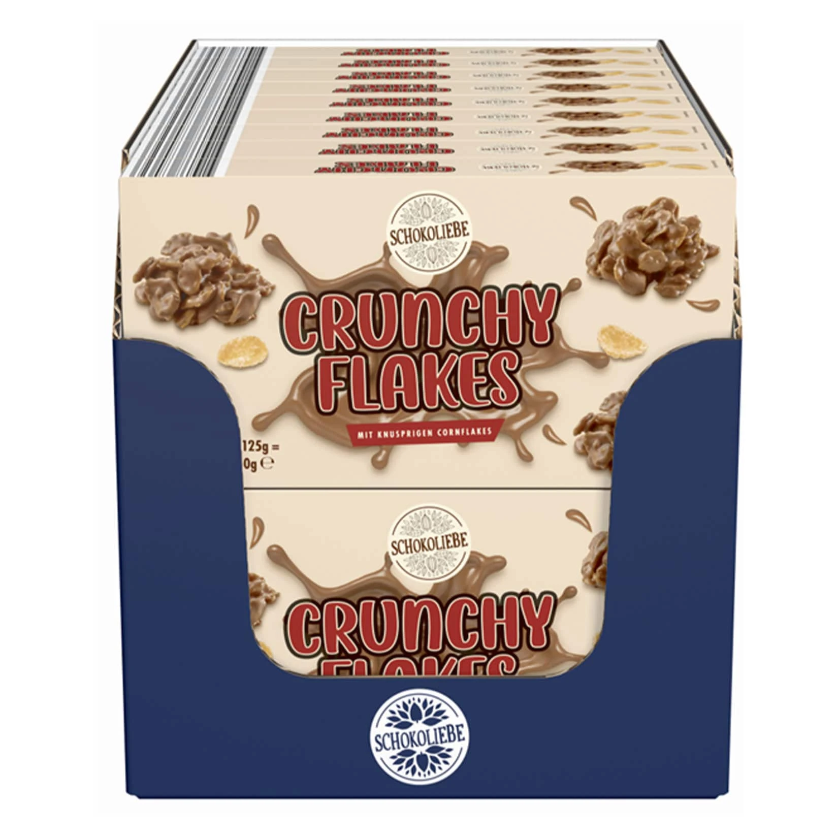 Schokoliebe Edition Schokoliebe Crunchy Flakes 250 G, 18er Pack 3 Schokoliebe Edition Schokoliebe Crunchy Flakes 250 G, 18er Pack