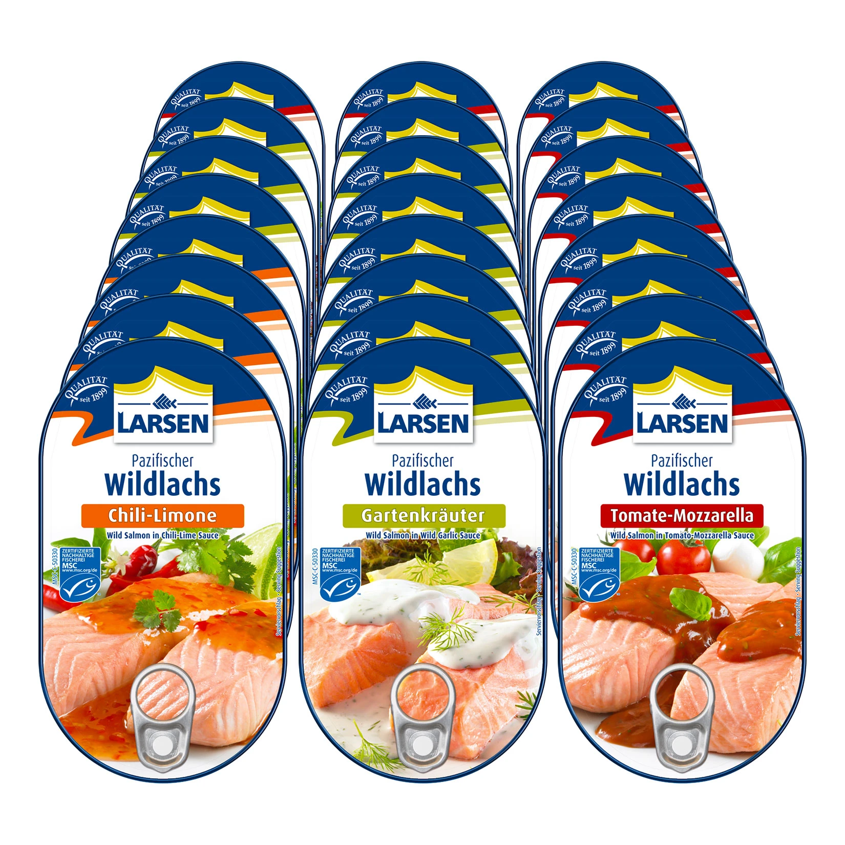 Sonstiges MSC Larsen Wildlachs 200 G, Verschiedene Sorten, 24er Pack 3 Sonstiges MSC Larsen Wildlachs 200 G, Verschiedene Sorten, 24er Pack