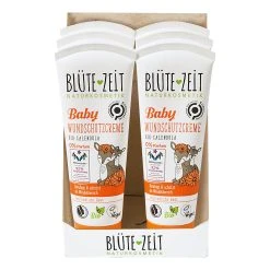 Blütezeit BLÜTE-ZEIT Baby Wundschutzcreme Bio-Calendula 75 Ml, 6er Pack