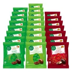 Fröhliche Osterzeit Nougat Creationen 200 G, Verschiedene Sorten, 24er Pack